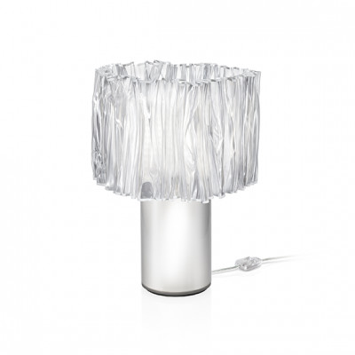 Slamp - Accordéon - Accordéon TL - Table lamp modern style - Bianco/Natural/Prismatic - LS-SL-ACR97TAV0002PW000 