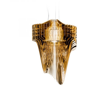 Slamp - Aria&Avia - Aria SP M - Elegant chandelier - Gold - LS-SL-ARI84SOS0002O_000 - Super warm - 2700 K - Diffused
