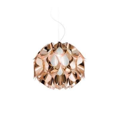 Slamp - Fiorella - Flora SP M - Design chandelier - Copper - LS-SL-FLO85SOS0002RA000