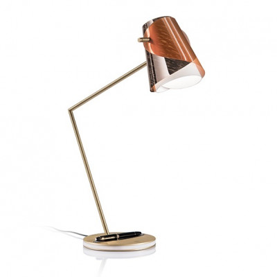 Slamp - Overlay - Overlay TL - elegant table lamp - Copper - LS-SL-OVE94TAV0000RA000 - Super warm - 2700 K - Diffused