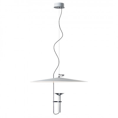 Stilnovo - Galassia - Luna SP LED - Design chandelier - Chrome/White