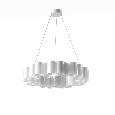 Stilnovo - Honey - Honey SP S LED - Modern round chandelier - White - LS-LL-8682 - Warm white - 3000 K - Diffused