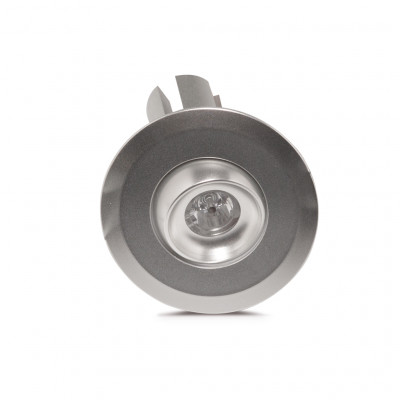 tech-LAMP - Adjustable spotlights - Agnis 1,7W Wall FA Round - Adjustable Round recessed spotlight 1,7W - Beton light grey