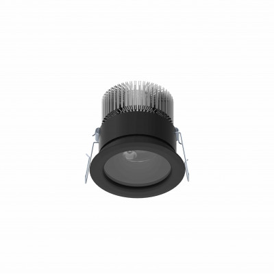 tech-LAMP - Recessed spotlights - Moros FA Round - Round recessed spotlight 5,1W - Beton dark grey