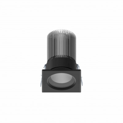 tech-LAMP - Retractable spotlights - Antaran Cob 12,5W FA Square - Recessed squared spotlight 12,5W - Beton dark grey