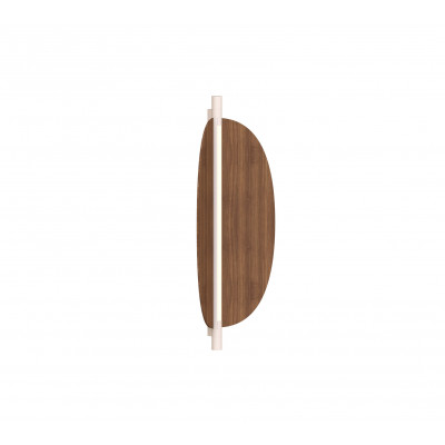 Tooy - Thula & Excalibur - Thula vela AP PL S - Design wall/ceiling lamp with LED light - Walnut wood / beige - LS-TO-562.41.C22-C22-W02 - Super warm - 2700 K - Diffused