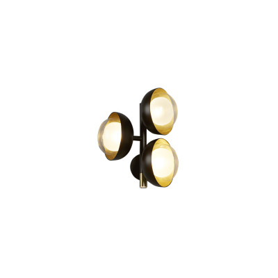 Tooy - Ball - Muse AP 4L - Design wall light - Black/Gold - LS-TO-554.44.C74-C41