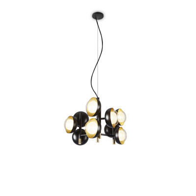 Tooy - Ball - Muse SP 13L - Design chandelier - Black/Gold - LS-TO-554.13.C74-C41