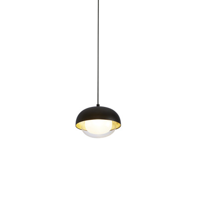 Tooy - Ball - Muse SP 1L 20 - Design chandelier - Black/Gold - LS-TO-554.22.C74-C41