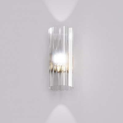 Vistosi - Assiba - Armonia AP 14 - Blow glass wall light - Crystal/Gold - LS-VI-ARMONAP14-000BKSCRRBE141CE