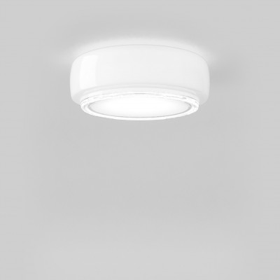 Vistosi - Bot - Bot AP PL LED 45 - Ceiling light with glass diffusor - Glossy white - LS-VI-BOTPP45-0GGBC-BCCRL221CE - Super warm - 2700 K - Diffused