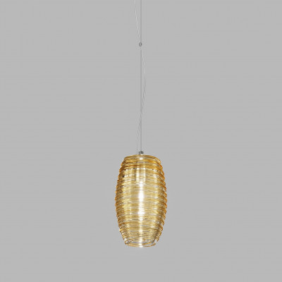 Vistosi - Damasco - Damasco SP M LED - Modern chandelier - Amber - Diffused