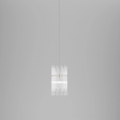 Vistosi - Diamond - Diadema SP 18 AM LED - Design chandelier - Crystal/Bronze - Diffused