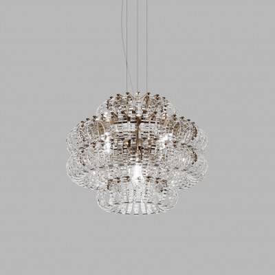 Vistosi - Ecos - Ecos SP - Design chandelier - White / Bronze - LS-VI-SPECOS60C-CRBS