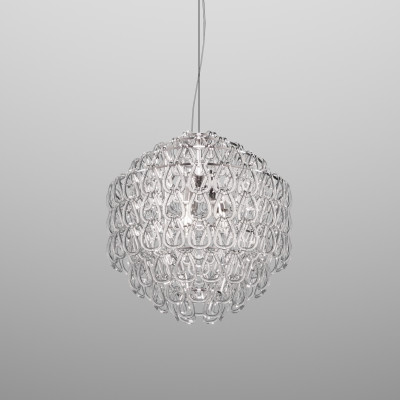 Vistosi - Giogali - Minigiogali SP 50 - Design chandelier - Transparent - LS-VI-MGIOGSP50-000CR-CRTRE271CE