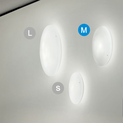 Vistosi - Lio - Lio AP PL 40 LED - Wall light or ceiling light - White - LS-VI-LIOPP40-0FFBC-CRBCL221CE - Super warm - 2700 K - Diffused