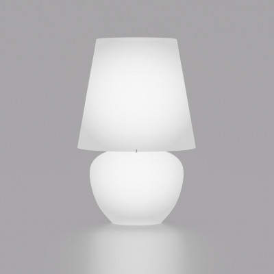 Vistosi - Naxos - Naxos TL 50 - Design table lamp - Satin white - LS-VI-LTNAXOS50