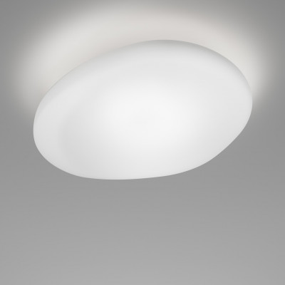 Vistosi - Neochic - Neochic AP PL R - Ceiling light with glass diffusor - White - LS-VI-NEOCHPP000R00BC-BCSTE271CE