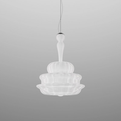 Vistosi - Novecento - Novecento SP M - Classic chandelier - White - LS-VI-NOVECSP000M00CR