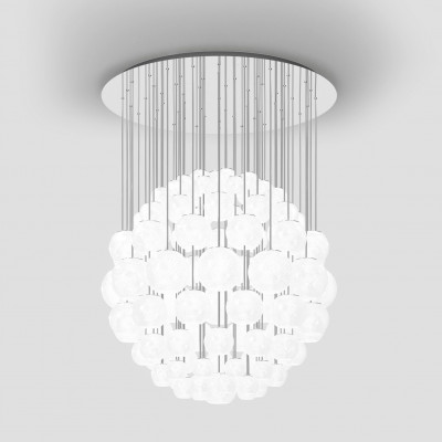 Vistosi - Oto - Oto SP SPH - Modern chandelier - Steel/White - LS-VI-OTOSPSPH000AS-BCRIG9-1CE