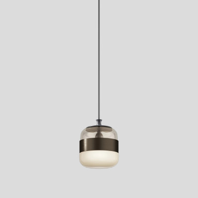 Vistosi - Retrò - Futura SP S LED - Design chandelier - Amber/Brass - Super warm - 2700 K - Diffused