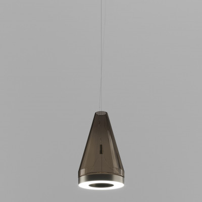 Vistosi - Retrò - Medea SP3 LED - Bloe glass chandelier - Ancient Green/Brass - Diffused