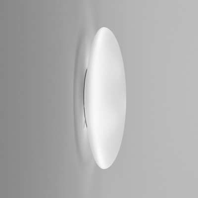 Vistosi - Round ceiling - Saba AP PL 60 LED - LED wall / ceiling lamp - Satin white - Diffused