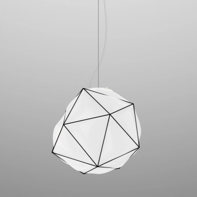 Vistosi - Semai - Semai SP M - Design chandelier - Glossy white - LS-VI-SPSEMAIBCNE