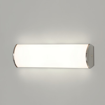 ACB - Éclairage de salle de bains - Aldo AP 32 LED - Applique de salle de bain - Chrome / opalin - LS-AC-A343211C - Blanc naturel - 4000 K - Diffuse