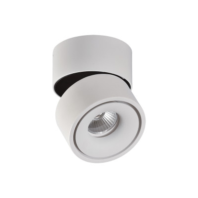 ACB - Éclairage technique - Apex PL LED - Plafonnier LED avec spots orientables - Blanc - LS-AC-P341210B - Blanc chaud - 3000 K - 38°