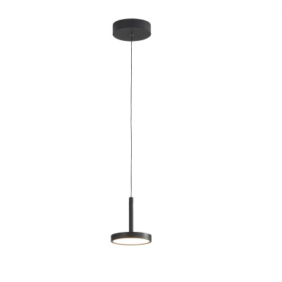 ACB - Lampes modernes - Corvus SP LED - Lampe à suspension LED - Noir - LS-AC-C3945000N - Blanc chaud - 3000 K - 120°