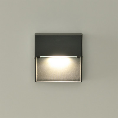ACB - Lumière d'extérieure - Nashira AP LED - Lampe murale marqueur de chemin - Anthracite - LS-AC-A2062000GR - Blanc chaud - 3000 K - 66°