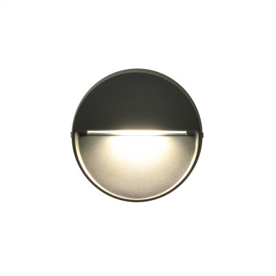 ACB - Lumière d'extérieure - Spica AP LED - Lampe murale marqueur de chemin - Anthracite - LS-AC-A2061000GR - Blanc chaud - 3000 K - 66°