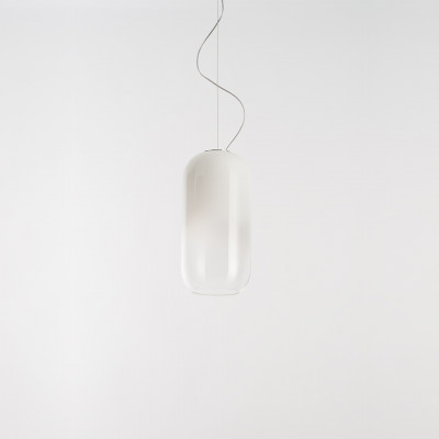 Artemide - Gople - Gople SP Mini - Lampe suspension en verre - Blanc - LS-AR-1406020A