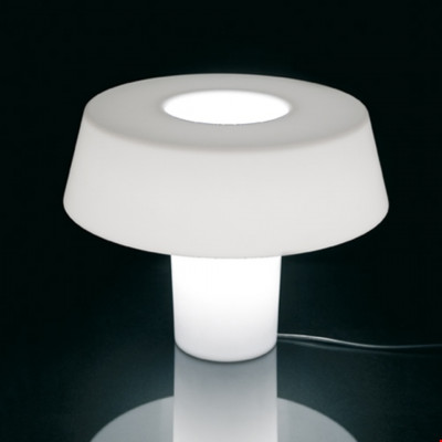 Artemide - Mushroom - Amami TL - Lampe de table design - Blanc - LS-AR-DX0110A00