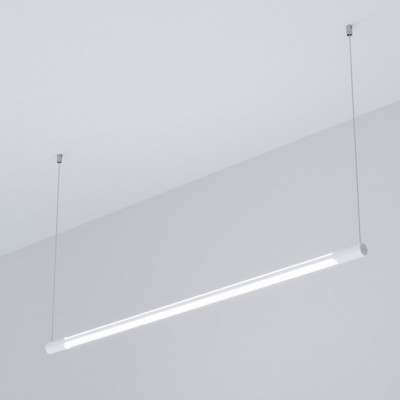 Cini&Nils - Stilo - Stilo SP remot - Lampe suspension avec diffuseur tubulaire - Blanc opaque - LS-CN-01675 - Très chaud - 2700 K - Diffuse