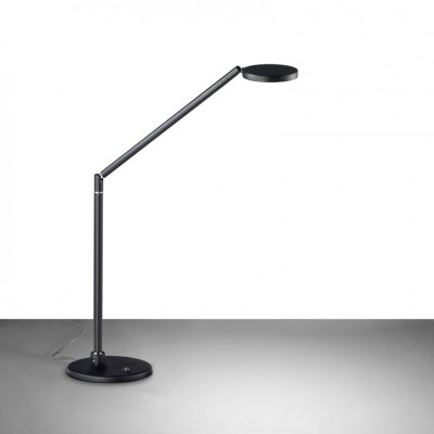 Elesi Luce - Office - Doc TL R LED - Lampe de table touch dimmer - Noir - LS-EL-05101NRTHXXXX - Très chaud - 2700 K - Diffuse