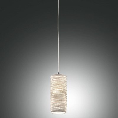 Fabas Luce - Decorative - Marbella SP 1L - Suspension avec diffuseur en céramique - Blanc - LS-FL-3527-40-102