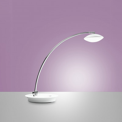 Fabas Luce - Hale - Hale TL LED - Lampe de table moderne - Blanc - LS-FL-3255-30-102 - Blanc chaud - 3000 K - Diffuse