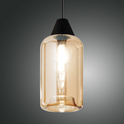 Fabas Luce - Lampes modulaires - Silo SP 13 single - Lampe unique pour la composition - Ambre - LS-FL-3491-59-125