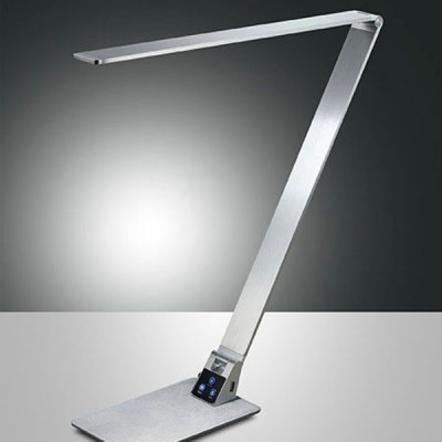 Fabas Luce - Shank - Wasp TL - Lampe moderne de table - Aluminium brossé - LS-FL-3265-30-212 - Warm Tune - Diffuse