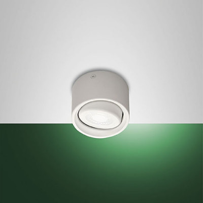 Fabas Luce - Soul - Anzio LED FA - Plafonnier avec lumière orientable - Blanc - LS-FL-3430-71-102 - Blanc chaud - 3000 K - Diffuse