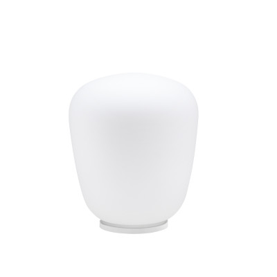 Fabbian - Lumi - Lumi Baka TL LED - Lampe de table en verre soufflé - Blanc - LS-FB-F07B41-01 - Blanc chaud - 3000 K - Diffuse
