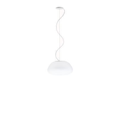 Fabbian - Lumi - Lumi Poga SP - Lustre de forme ovale - Blanc - LS-FB-F07A13-01