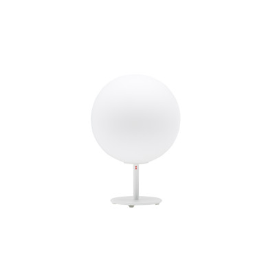 Fabbian - Lumi - Lumi Sfera Stem TL - Lampe de table avec diffuseur sphérique - Blanc - LS-FB-F07B31-01