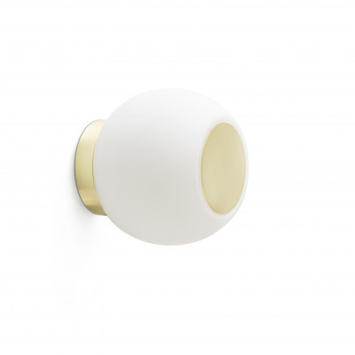 Faro - Indoor - Bathroom - Moy AP LED - Applique de salle de bain - Blanc/Or - LS-FR-40090 - Blanc chaud - 3000 K - Diffuse