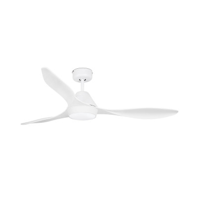 Faro - Indoor - Ventilateurs - Polaris LED VE - Ventilateur avec lumière - Blanc/Blanc - LS-FR-33346 - Blanc chaud - 3000 K - Diffuse