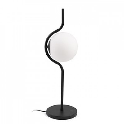 Faro - Indoor - Whizz - Le Vita TL LED - Lampe de table design - Noir mat - LS-FR-29697 - Très chaud - 2700 K - Diffuse
