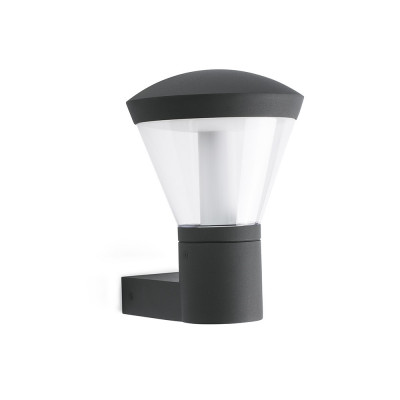 Faro - Outdoor - Datna - Shelby AP LED - Applique LED pour le jardin - Gris - LS-FR-75536 - Blanc chaud - 3000 K - Diffuse