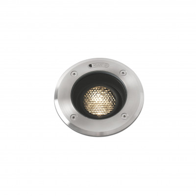 Faro - Outdoor - Tecno - Geiser-1 LED FA - Spot encastrable d'extérieur - Nickel mat - LS-FR-70302 - Blanc chaud - 3000 K - 10°